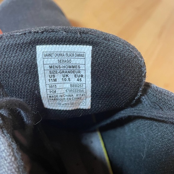 Sebago "Barnet" Canvas Chukka - Picture 7 of 7